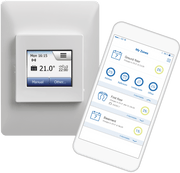Thermogroup Thermotouch White Wi-Fi Touchscreen Thermostat 16A Max Load