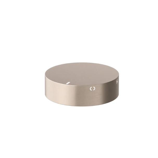 Meir Progressive mixer body and handle set, Champagne