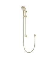 Meir Round Three Function Hand Shower on Rail Column, Tiger Bronze