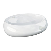Fienza RAK Cloud Above Counter Basin NTH 580 x 400mm No Overflow, Alpine Gloss White