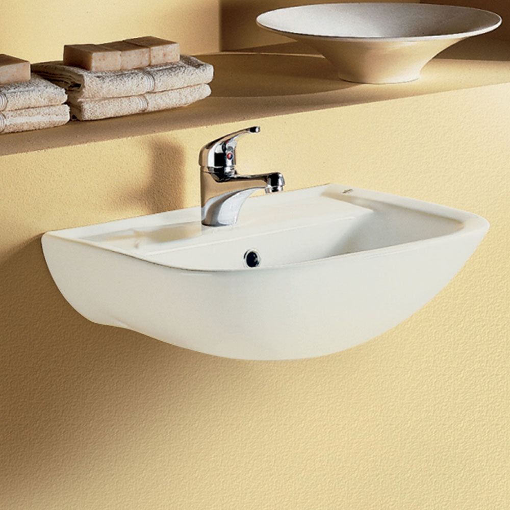 Fienza Lara Wall Hung Basin, Ivory