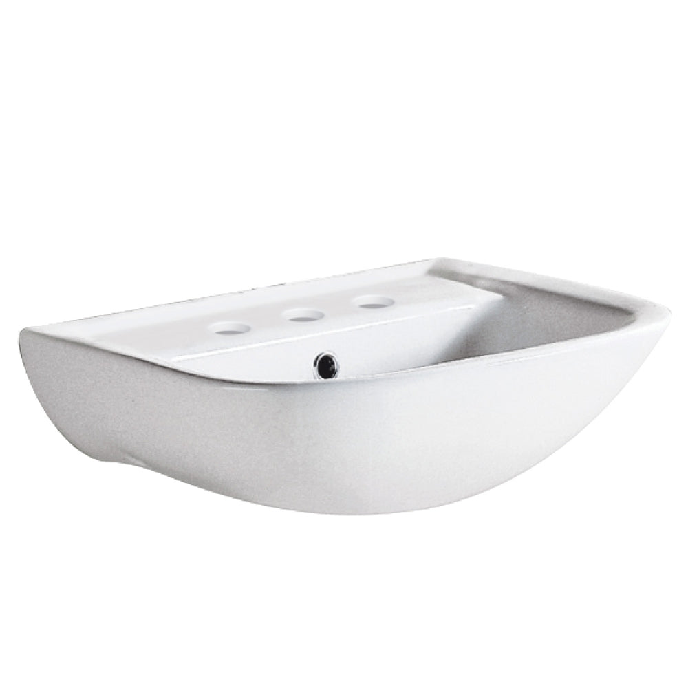 Fienza Lara Wall Hung Basin, Gloss White