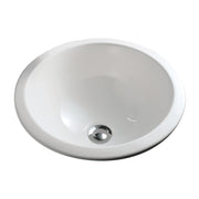 Fienza Emma Undermount Drop-In Basin, Gloss White