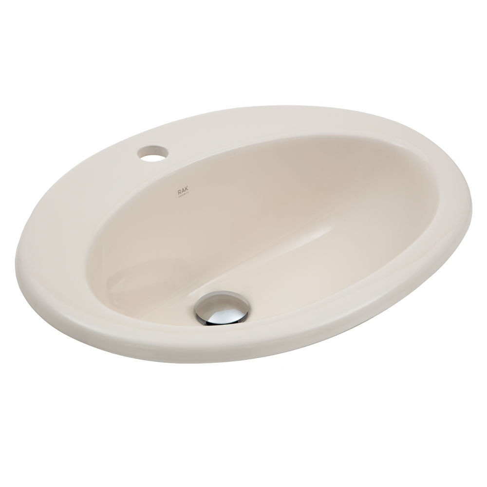 Fienza Jessica Drop-In Basin 200 x 435 x 225mm, Ivory