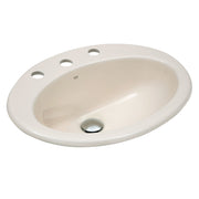 Fienza Jessica Over Counter Basin 530 3TH, Ivory