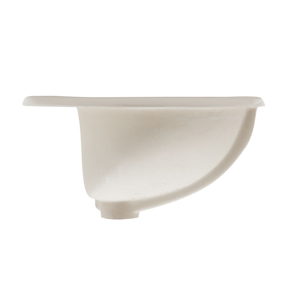 Fienza Jessica Over Counter Basin 530 3TH, Ivory