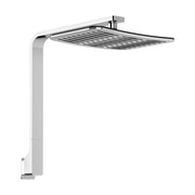 Phoenix NX Cape High-Rise Shower Arm & Rose, Chrome