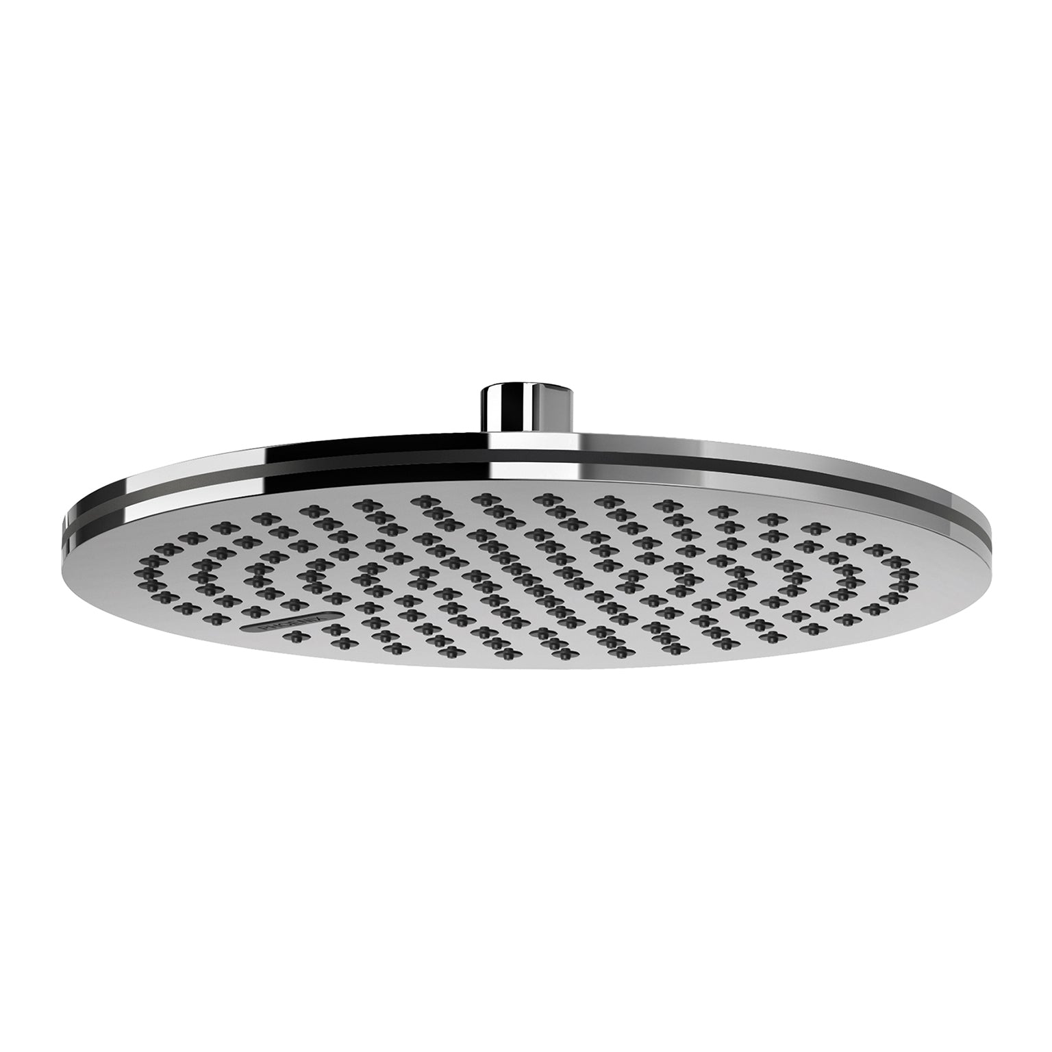 Phoenix NX Quil Shower Rose, Chrome/Matte Black