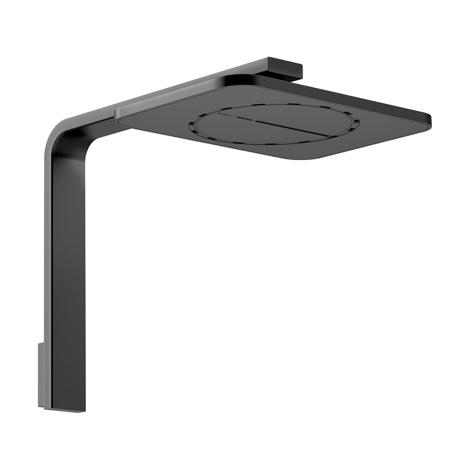 Phoenix NX Orli High-Rise Shower Arm & Rose, Matte Black