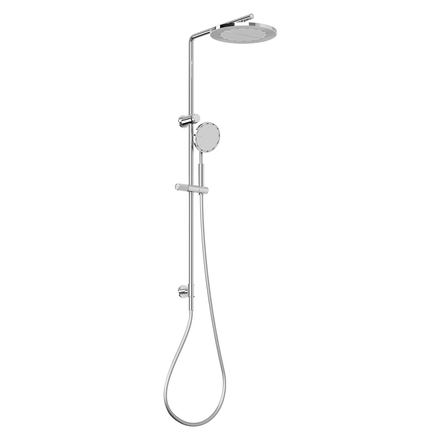 Phoenix NX Iko Twin Shower, Chrome
