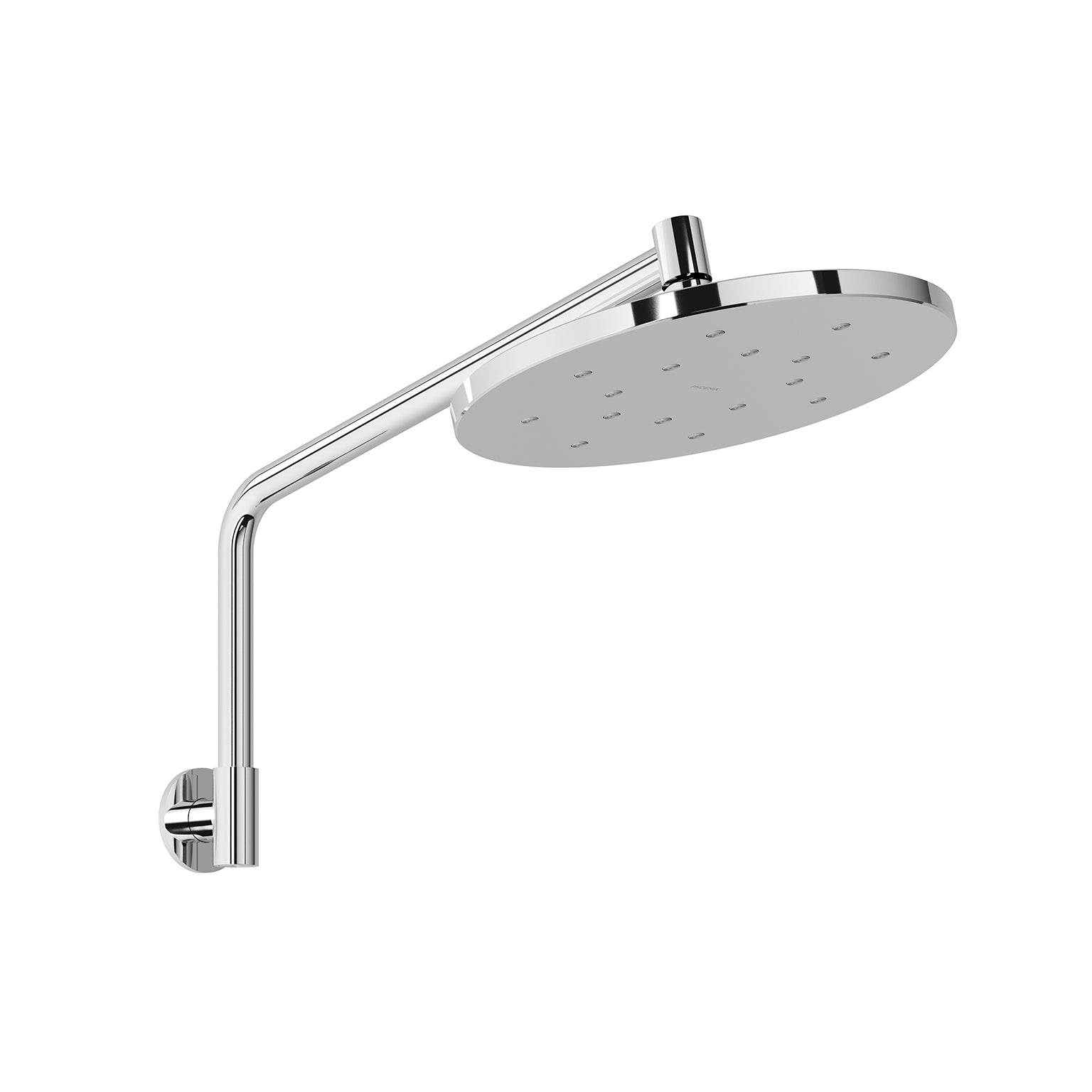 Phoenix Ormond High-Rise Shower Arm & Rose, Chrome