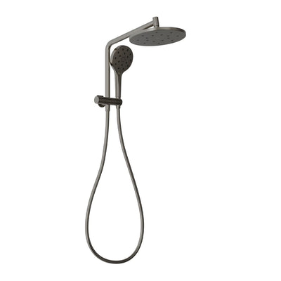 Phoenix Ormond Compact Twin Shower, Brushed Carbon