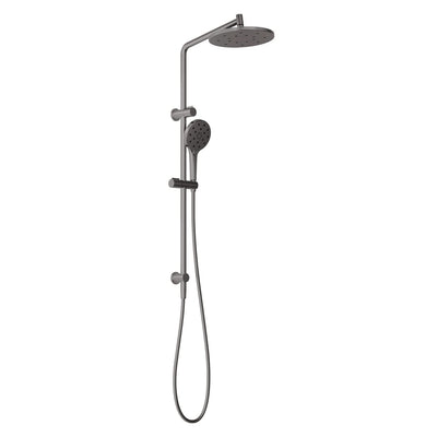 Phoenix Ormond Twin Shower, Brushed Carbon