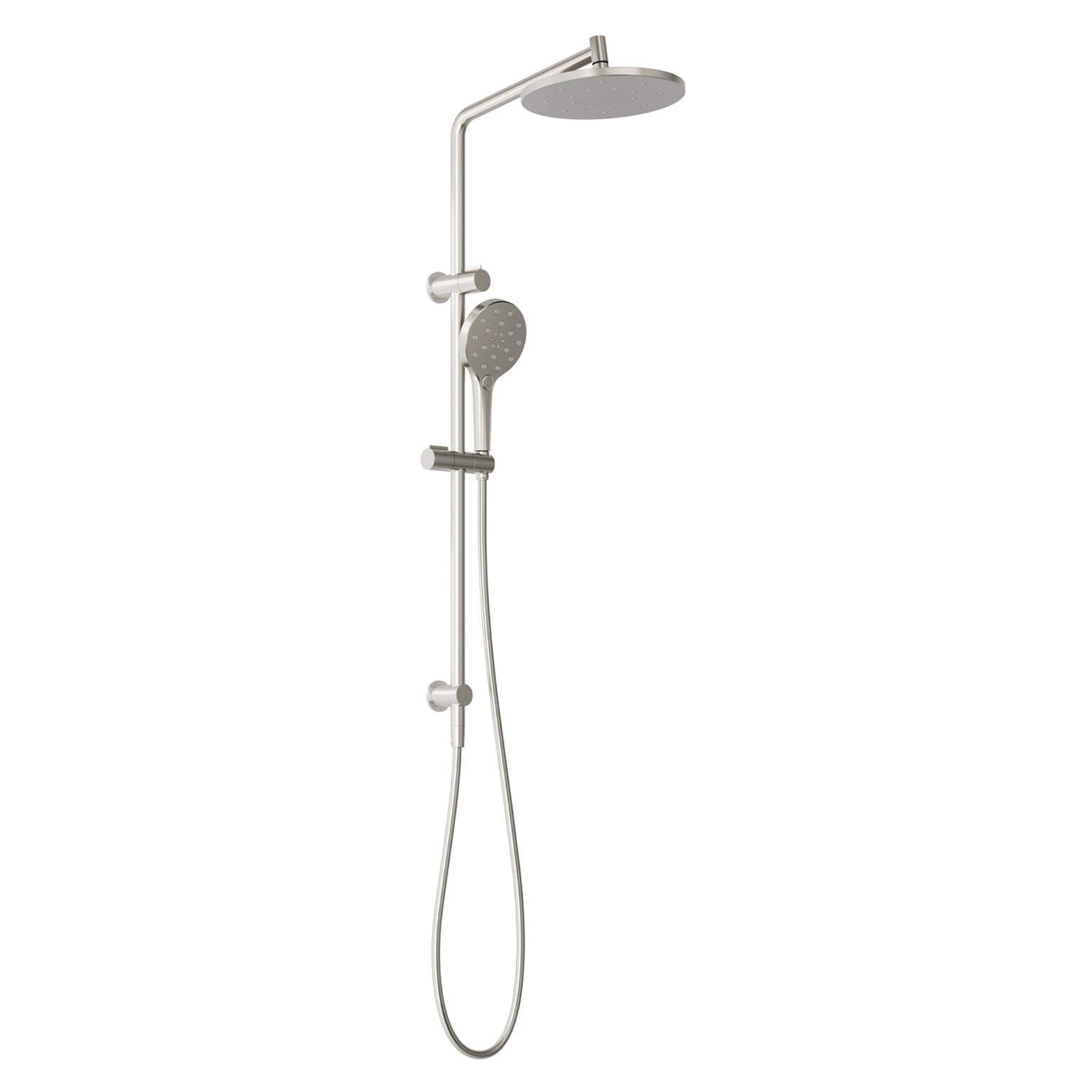 Phoenix Ormond Twin Shower, Brushed Nickel