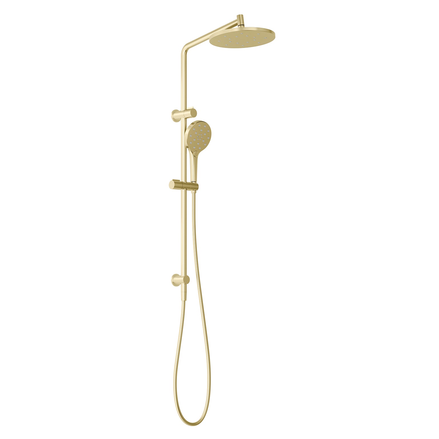 Phoenix Ormond Twin Shower - 4 Star, Brushed Gold