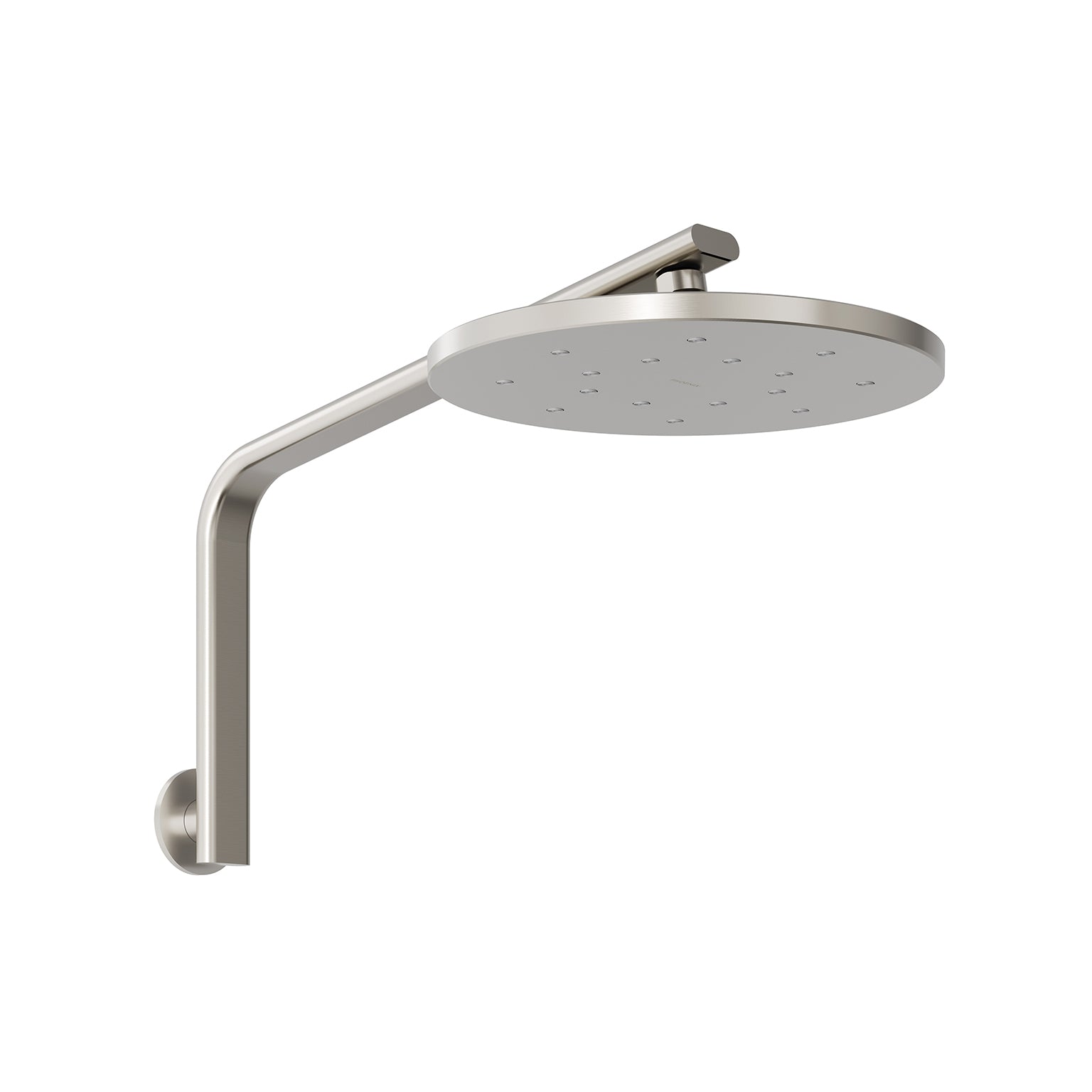 Phoenix Oxley High-Rise Shower Arm & Rose - 4 Star, Brushed Nickel