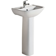 Fienza Lara Pedestal Basin 1TH, Gloss White