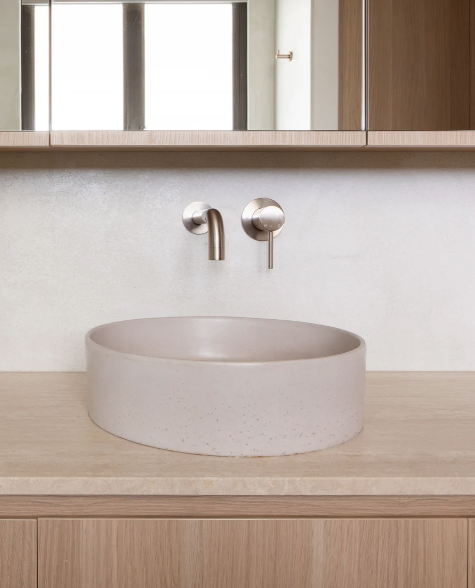 Meir Round Wall Mixer Finish Kit, Champagne