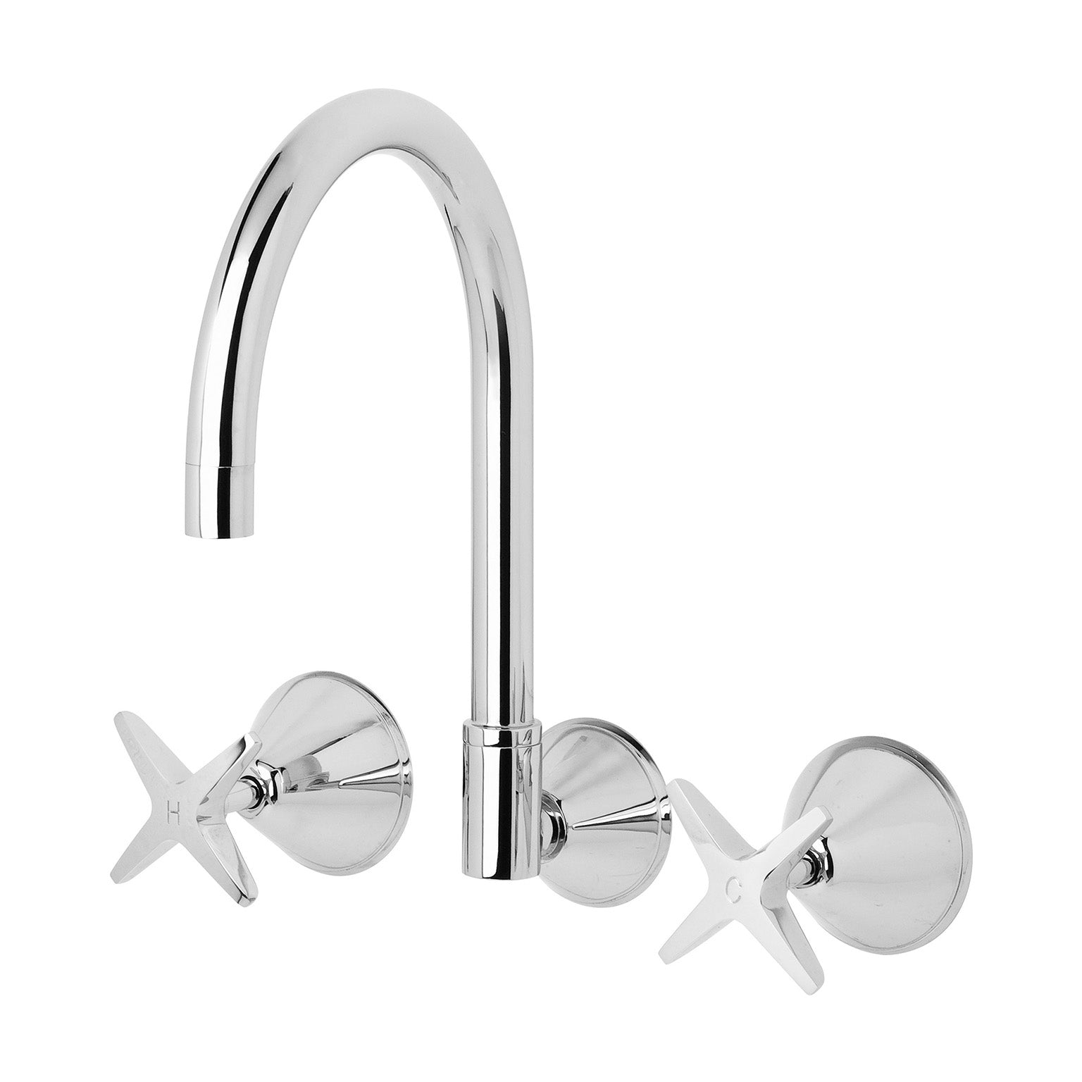Phoenix Ivy Wall Sink Set, Chrome