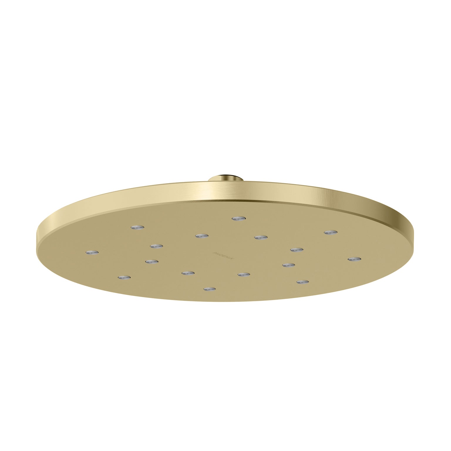 Phoenix LuxeXP Shower Rose 250mm Round, Brushed Gold