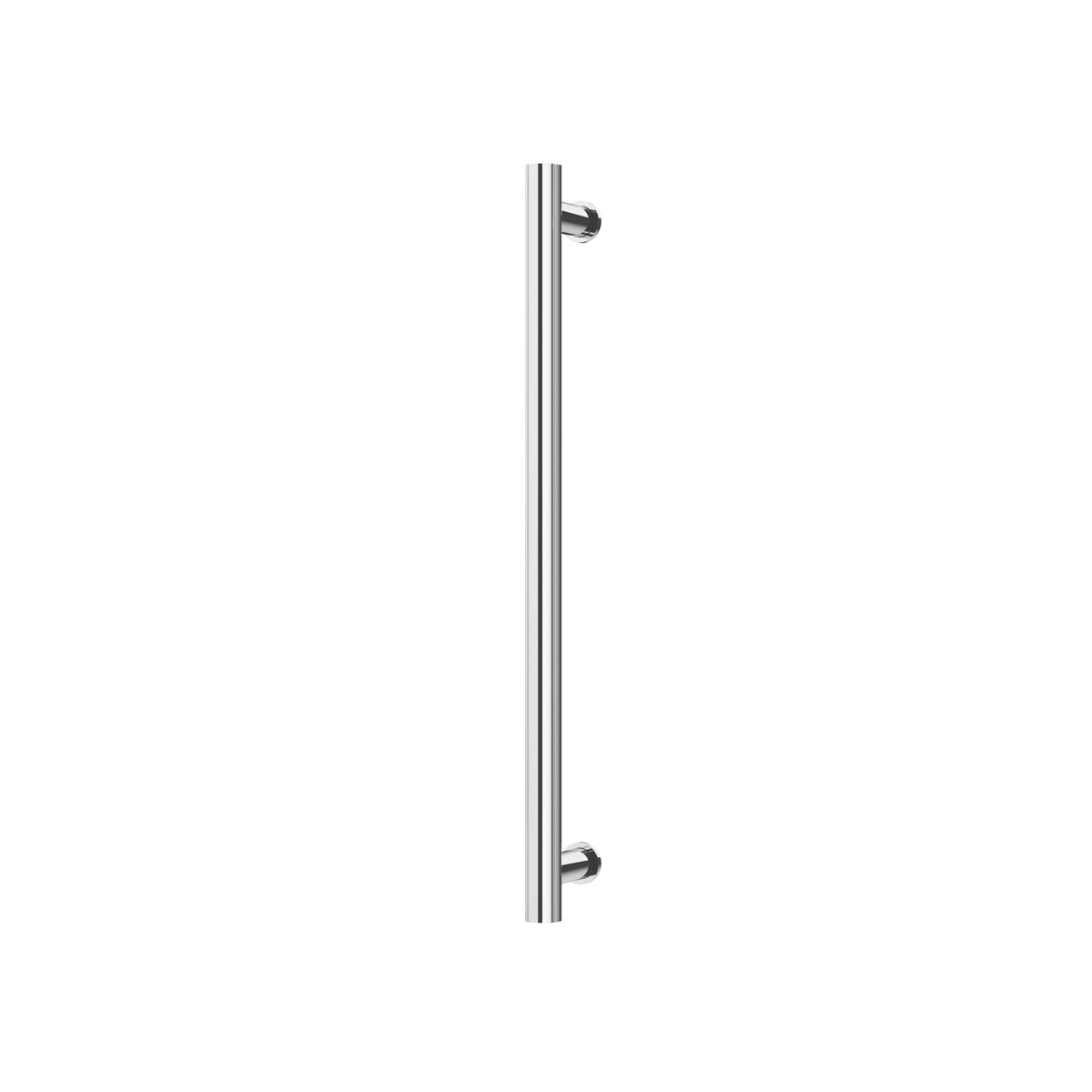 Phoenix Heated Towel Rail Round 600mm, Chrome