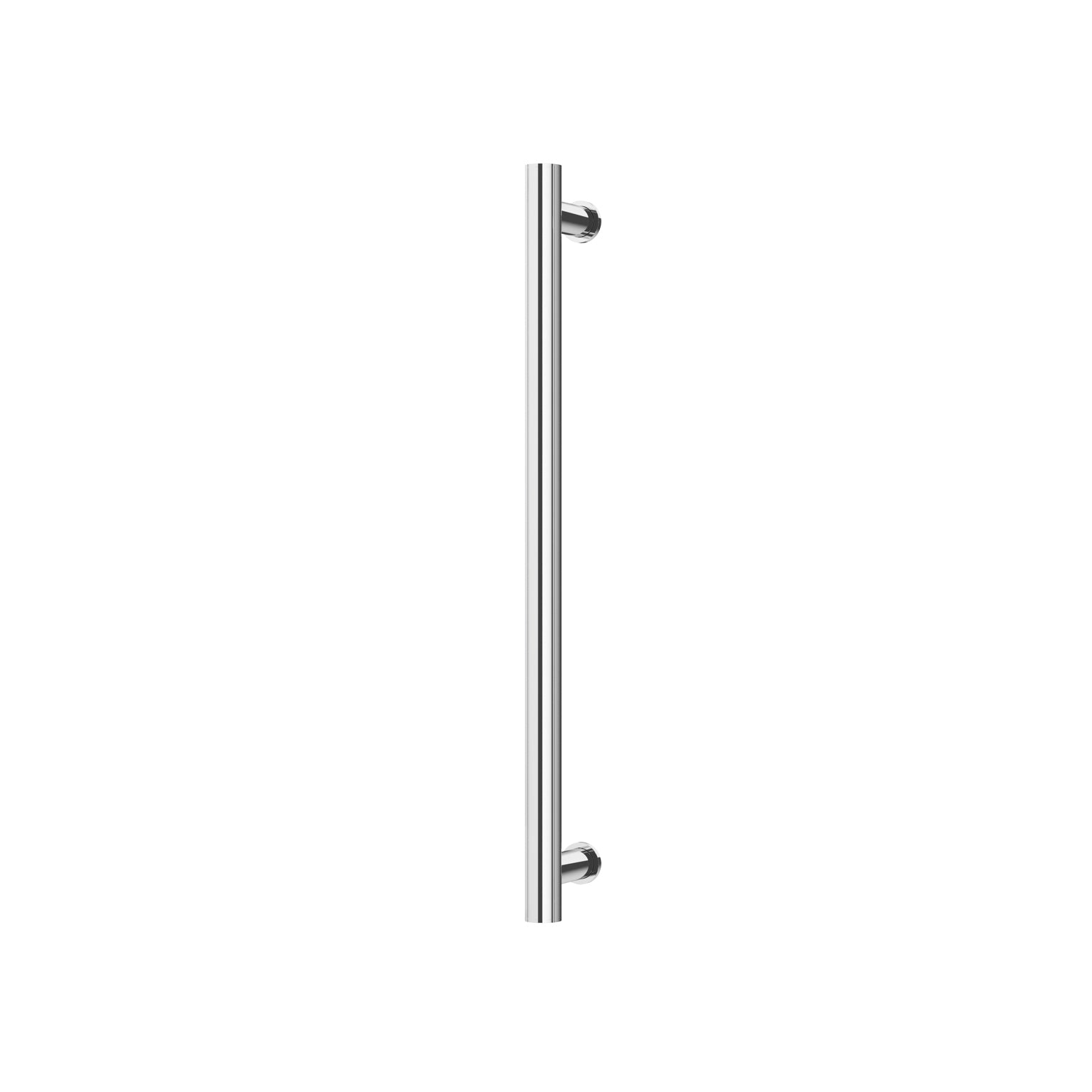 Phoenix Heated Towel Rail Round 600mm, Chrome