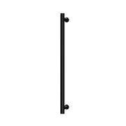 Phoenix Heated Towel Rail Round 800mm, Matte Black