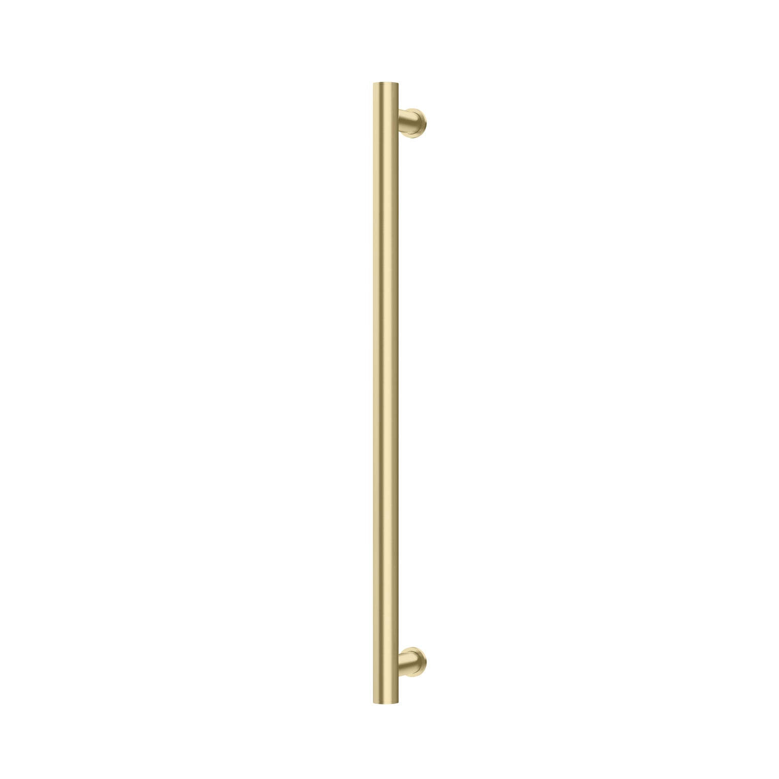 Phoenix Heated Towel Rail Round 800mm, Brushed Gold