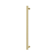 Phoenix Heated Towel Rail Round 800mm, Brushed Gold