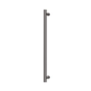Phoenix Heated Towel Rail Round 800mm, Brushed Carbon