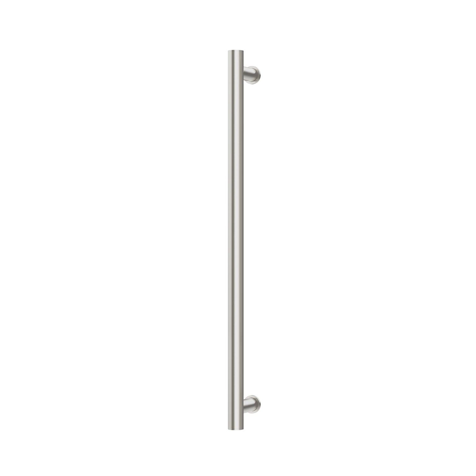 Phoenix Heated Towel Rail Round 800mm, Brushed Nickel