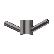 Phoenix Vertical Rail Hook Round, Brushed Carbon