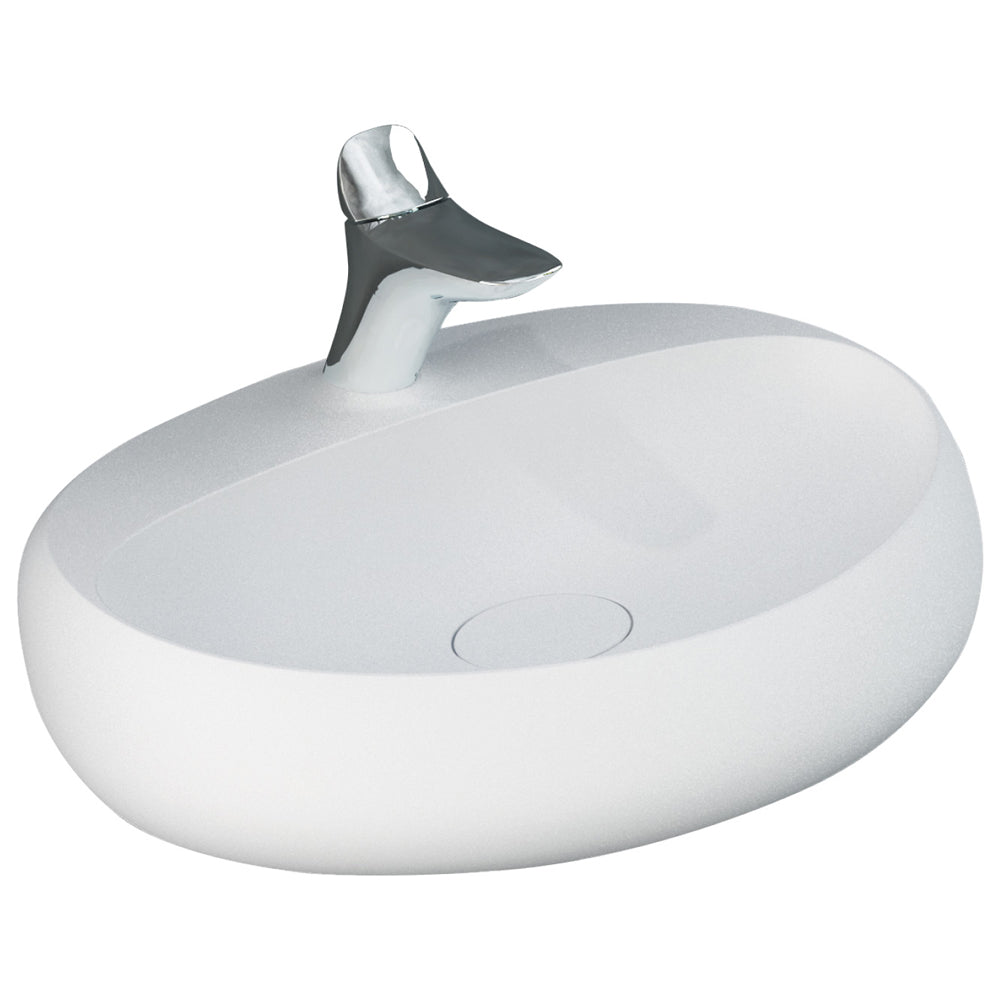 Fienza RAK Cloud Wall Hung Basin 650 1TH No Overflow, Matte White
