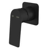 Millennium Jenex Shower Mixer, Matte Black