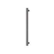 Phoenix Heated Towel Rail Square 600mm, Brushed Carbon