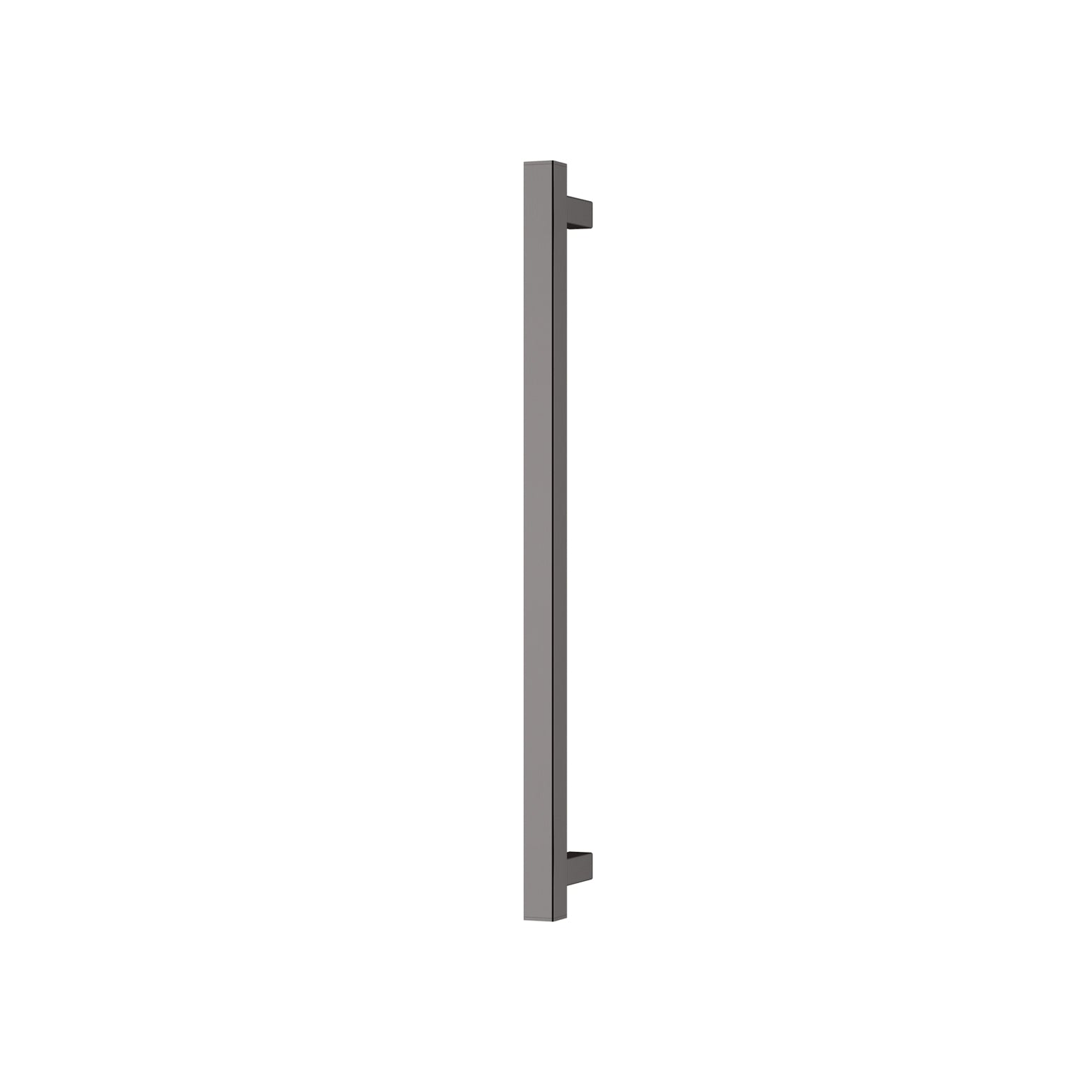 Phoenix Heated Towel Rail Square 600mm, Brushed Carbon