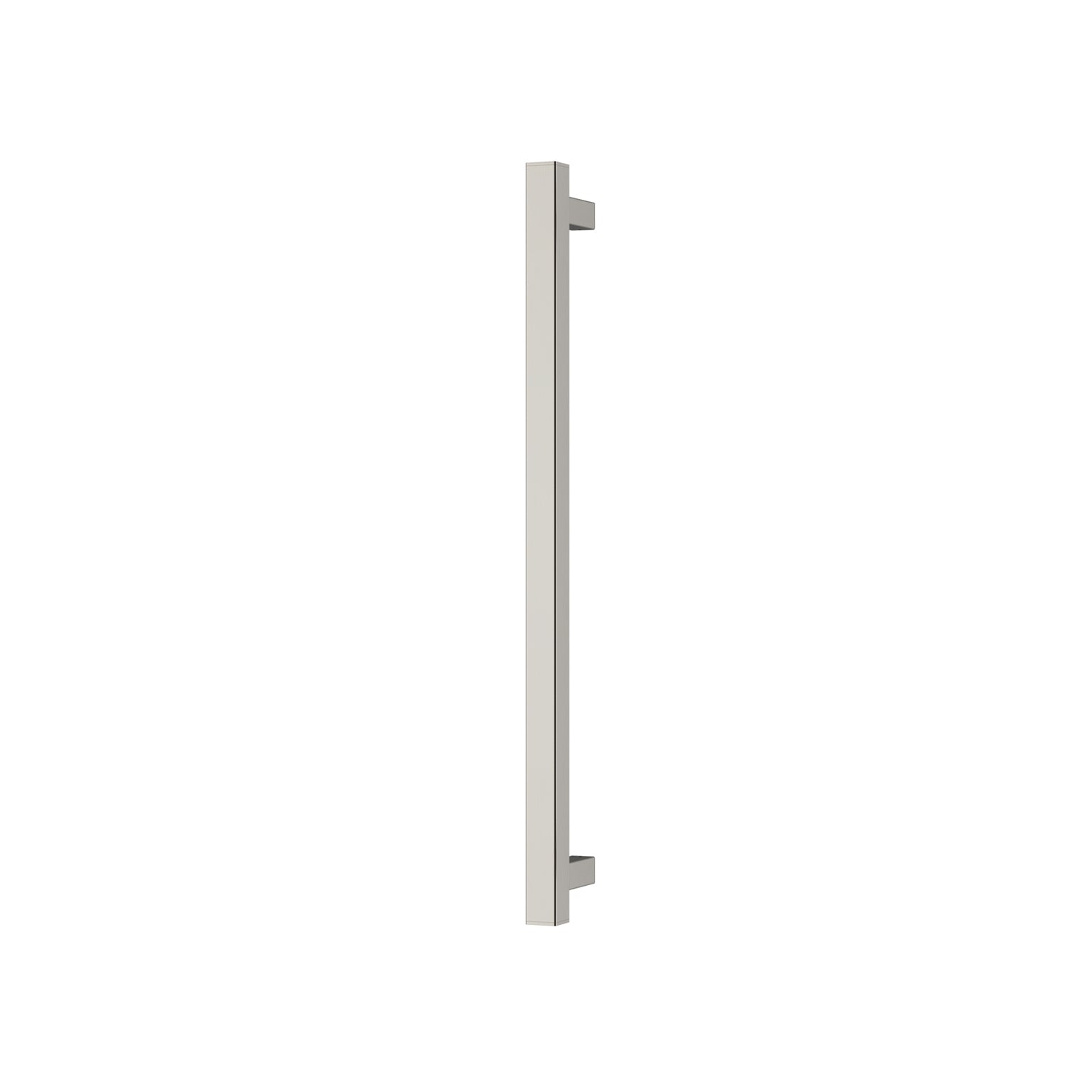 Phoenix Heated Towel Rail Square 600mm, Brushed Nickel