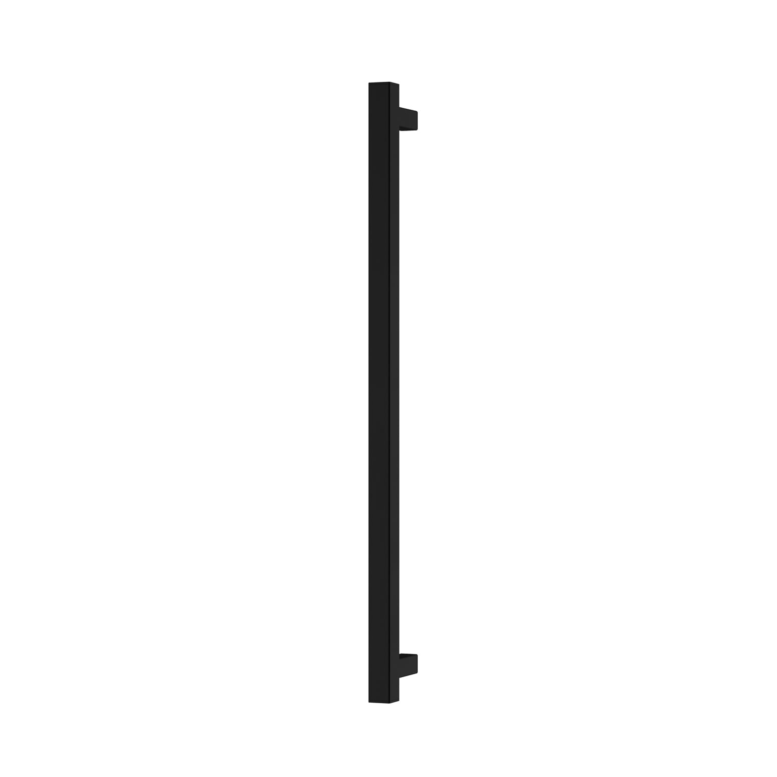 Phoenix Heated Towel Rail Square 800mm, Matte Black