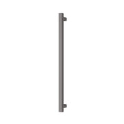 Phoenix Heated Towel Rail Square 800mm, Brushed Carbon
