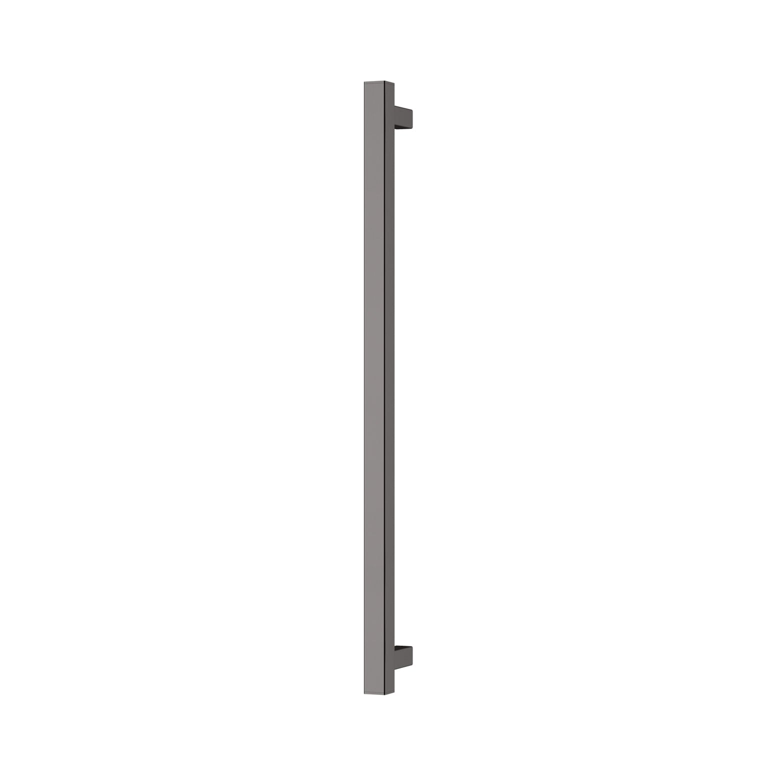 Phoenix Heated Towel Rail Square 800mm, Brushed Carbon