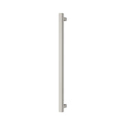 Phoenix Heated Towel Rail Square 800mm, Brushed Nickel