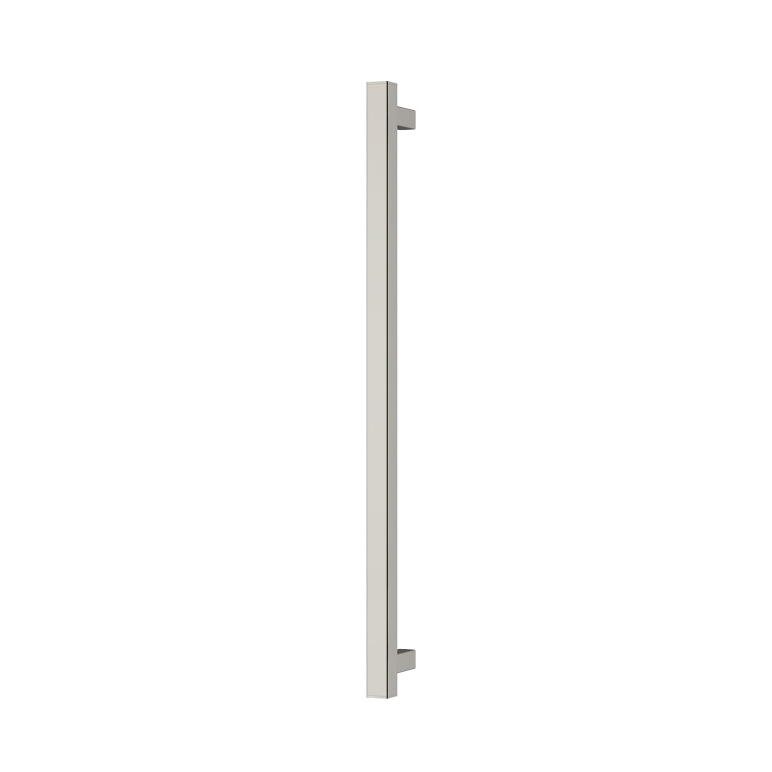Phoenix Heated Towel Rail Square 800mm, Brushed Nickel
