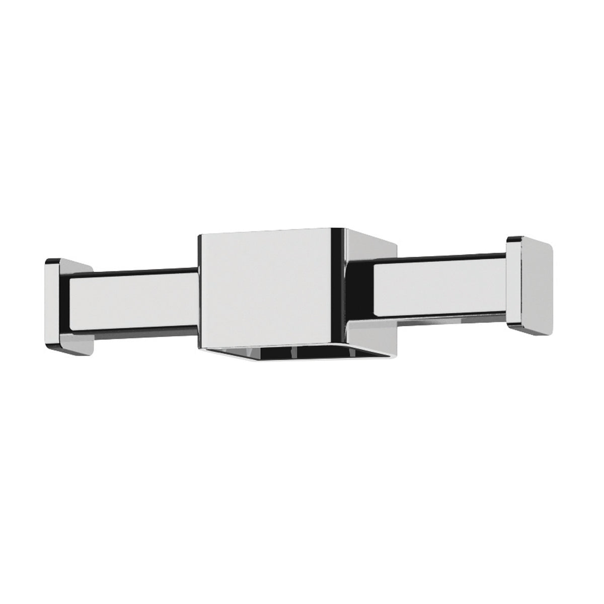Phoenix Vertical Rail Hook Square, Chrome