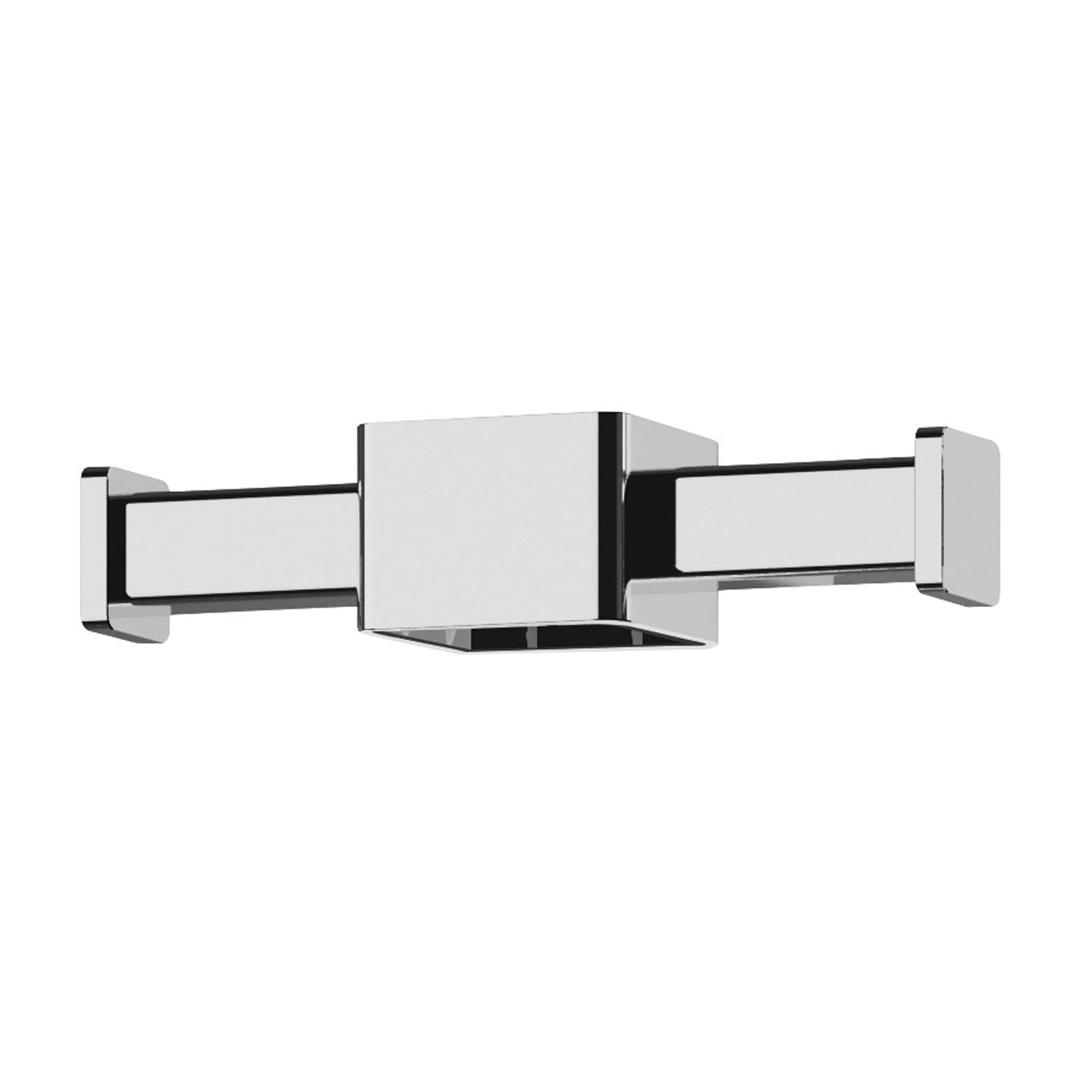 Phoenix Vertical Rail Hook Square, Chrome