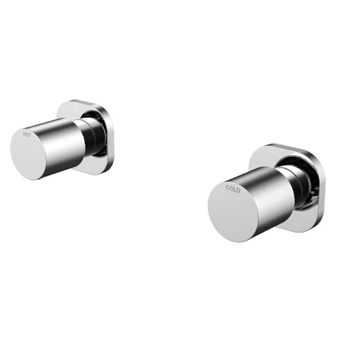 Millennium Finesa SQ Wall Top Assemblies, Chrome