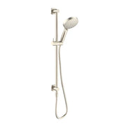 Millennium Finesa SQ Rail Shower Top Inlet, Brushed Nickel
