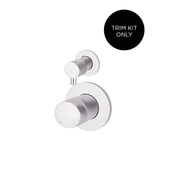 Meir Round Diverter Mixer Pinless Handle Finish Kit, Polished Chrome