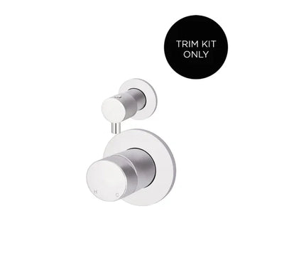 Meir Round Diverter Mixer Pinless Handle Finish Kit, Polished Chrome