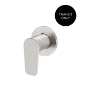 Meir Round Wall Mixer Paddle Handle Finish Kit, Brushed Nickel