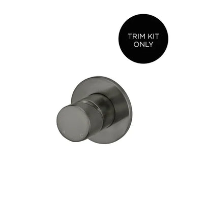 Meir Round Wall Mixer Pinless Handle Finish Kit, Shadow